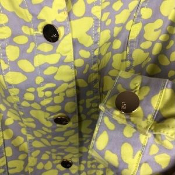 Neon Animal Print CYNTHIA ROWLEY Jacket - Picture 6 of 6